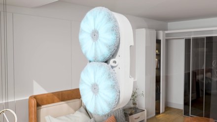 Aspirateur robot ASM en 3D