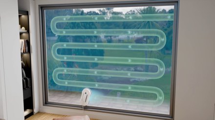 Robot lave-vitre Voelwe S+ en 3D